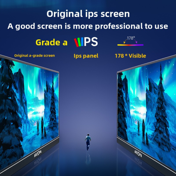 ARZOPA 16.1” 144Hz Portable Monitor – FHD IPS Display, Wide Color Gamut, USB-C/HDMI, Second Screen for Laptop & Phone - 图片 4