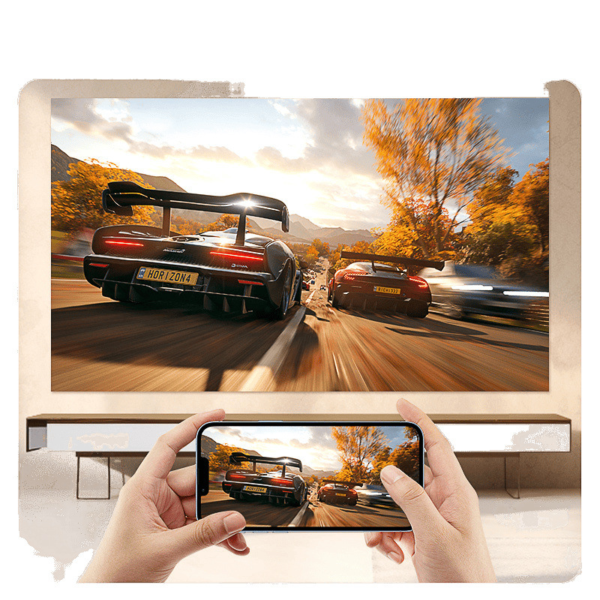 2025 New Ultra HD WiFi Projector – Home Theater Beamer with 5G Screen Mirroring for Bedroom, Dorm & Family Use - 图片 6